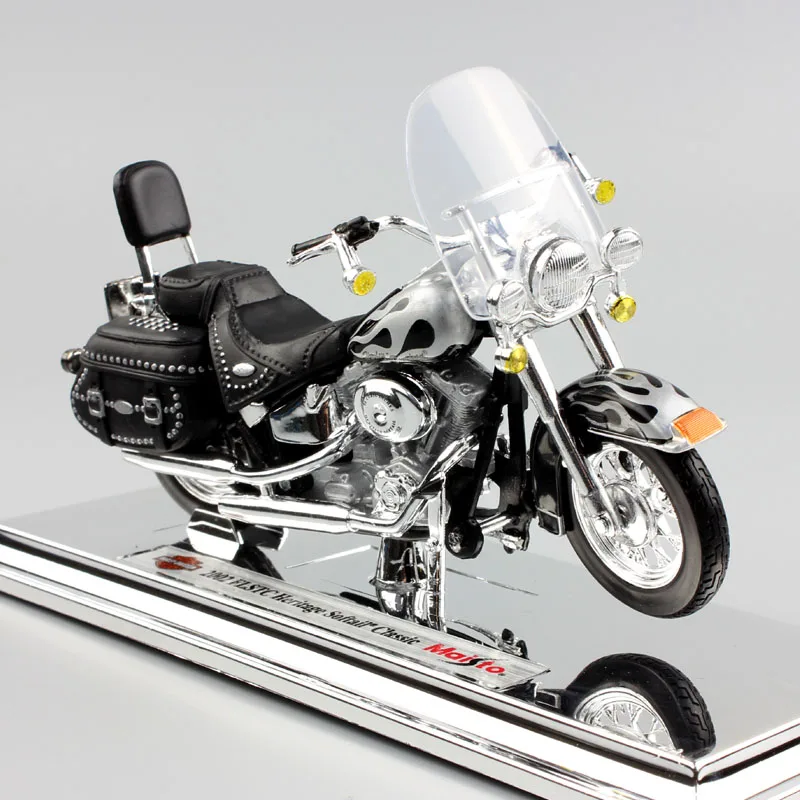 1:18 весы maisto 2002 FLSTC Heritage Softail Классический литья под давлением touring Модель