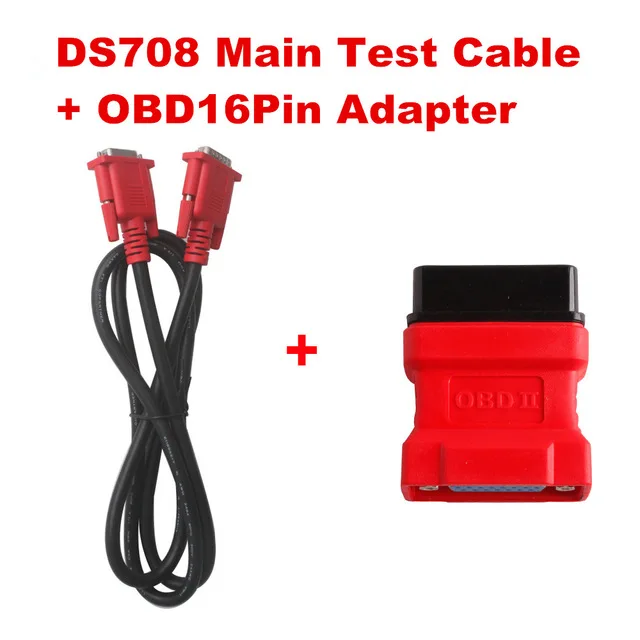 Новое поступление для Autel MaxiDAS DS708 Основной Тестовый Кабель + OBD16Pin адаптер Бесплатная доставка Новое поступление для Autel MaxiDAS DS708 Основной Тестовый Кабель + OBD16Pin адаптер Бесплатная доставка
