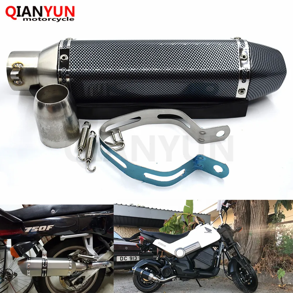 

for Motorcycle parts Exhaust Universal 51mm Stainless Steel Motorbike Exhaust Pipe for ktm 125/200/390 duke 950 SM 950SM