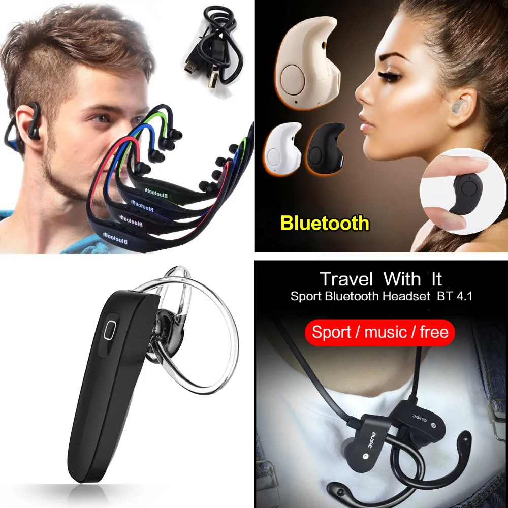Bluetooth Earphone 4.0 Auriculares Wireless Headset Handfree Micro