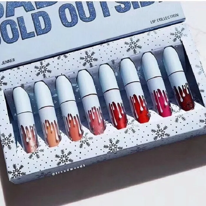 

2019 new chill baby lipgloss 8pcs /set in stock