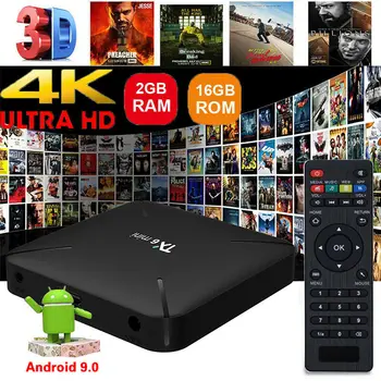 

TX6 Mini Smart Android TV BOX Android 9.0 2GB 16GB Allwinner H6 Quad Core 2.4G WiFi 4K HD AirPlay Set Top Box