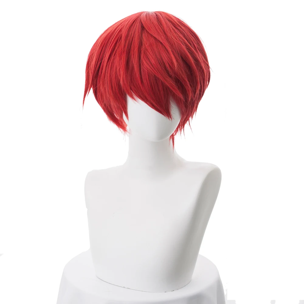 Karma Akabane Akashi Seijuro Sasori короткий красный костюм для косплея парик Термостойкое волокно