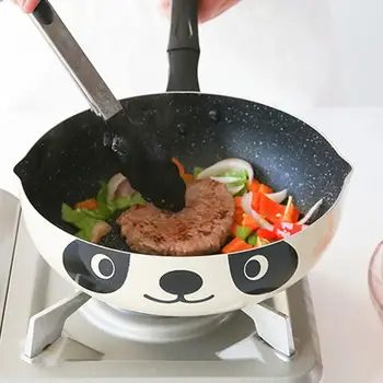 

Mini Cooking Pan Non-Stick Frying Pan Portable Breakfast Pan with Handle Suitable for Frying Eggs and Making Breakfast