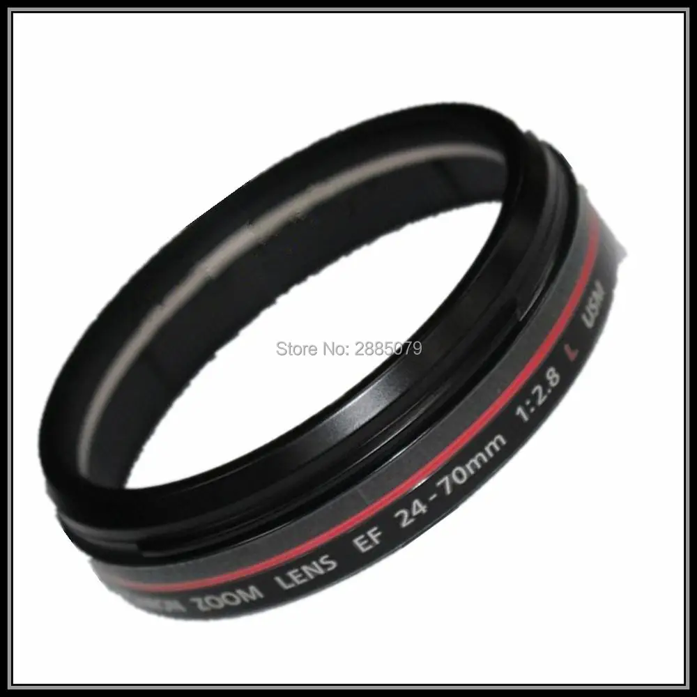 Запчасти для объектива SLR для Canon EF 24-70 мм f/2.8L красное кольцо красная круглая трубка красный круг корпус кожух объектива баррель запасные части