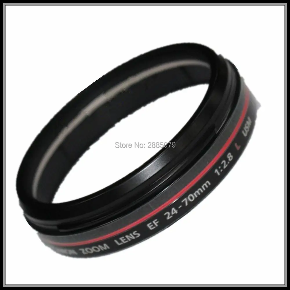 SLR Lens repair parts For Canon EF 24-70mm f/2.8L red ring circle tube shell hood barrel replacement | Электроника