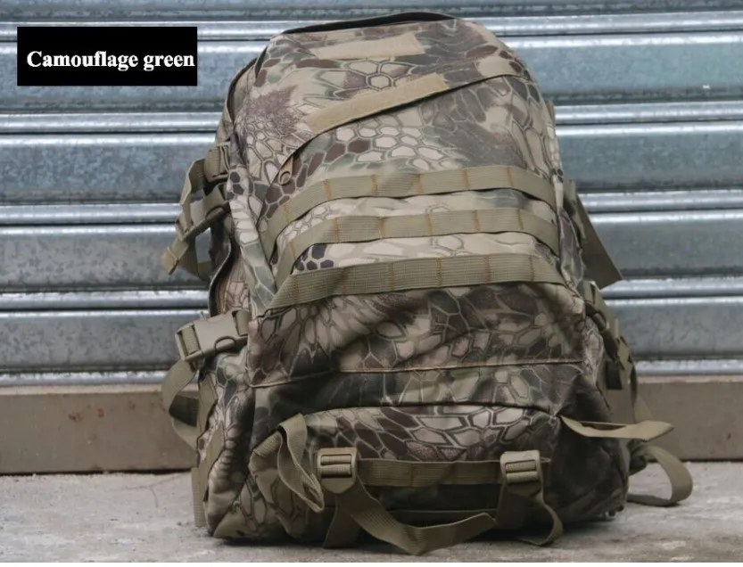 TAK YIYING дорожные сумки Molle 3D военный тактический рюкзак, рюкзак для кемпинга, походов, треккинга, 40л, уличные спортивные рюкзаки - Цвет: camouflage green