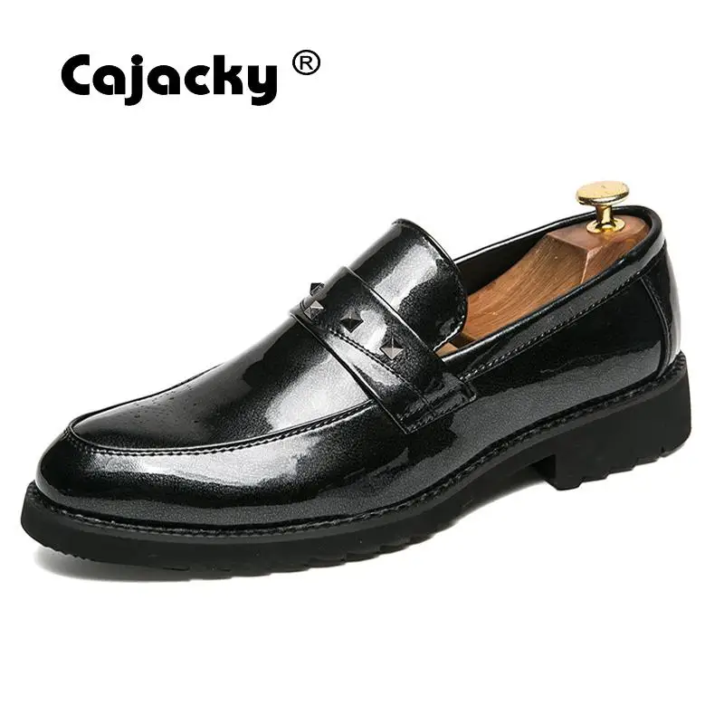 men's sequin formal shoes