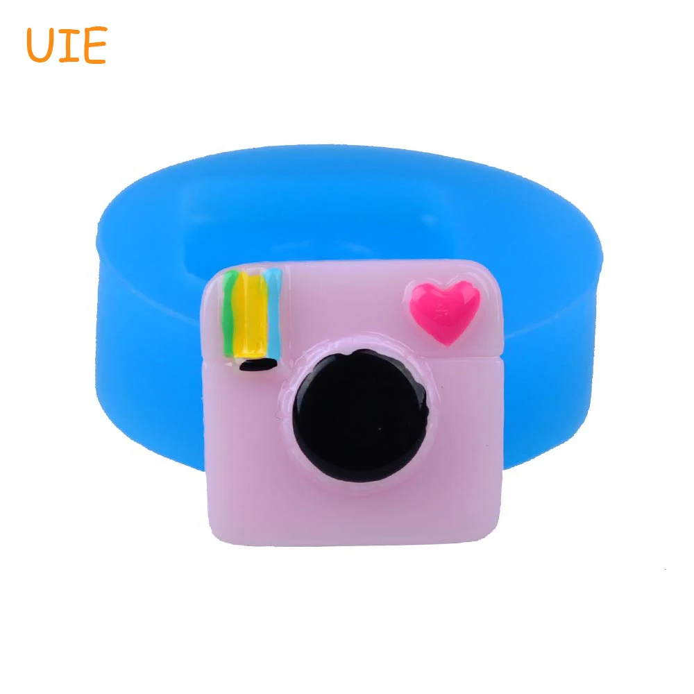 

FYL418U 21.4mm Camera Flexible Silicone Mold - for Dessert Jewelry, Fondant, Cake Decoration Craft, Cookie Biscuit, Candy, Resin