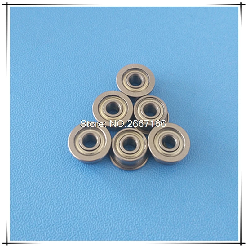F697ZZ (10 шт.) 7*17*5 мм фланцевые шаровые подшипники|bearing bearing|bearing 10pcsbearing flanged |