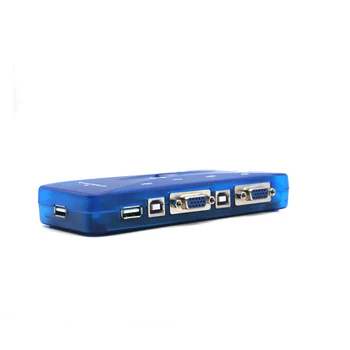 

USB2.0 KVM Switch 4 Ports Selector VGA Print Auto Switch Moniter Box VGA Splitter KVM Switch For PC Laptop