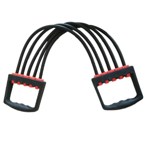 Buy Gym Adjustable 5 Spring Rubber Chest Expander Pull