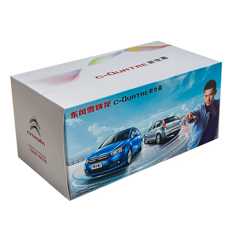 1:18 Citroen C-Quatre 2012 хэтчбек литая модель автомобиля игрушка Коллекция подарков оригинальная коробка