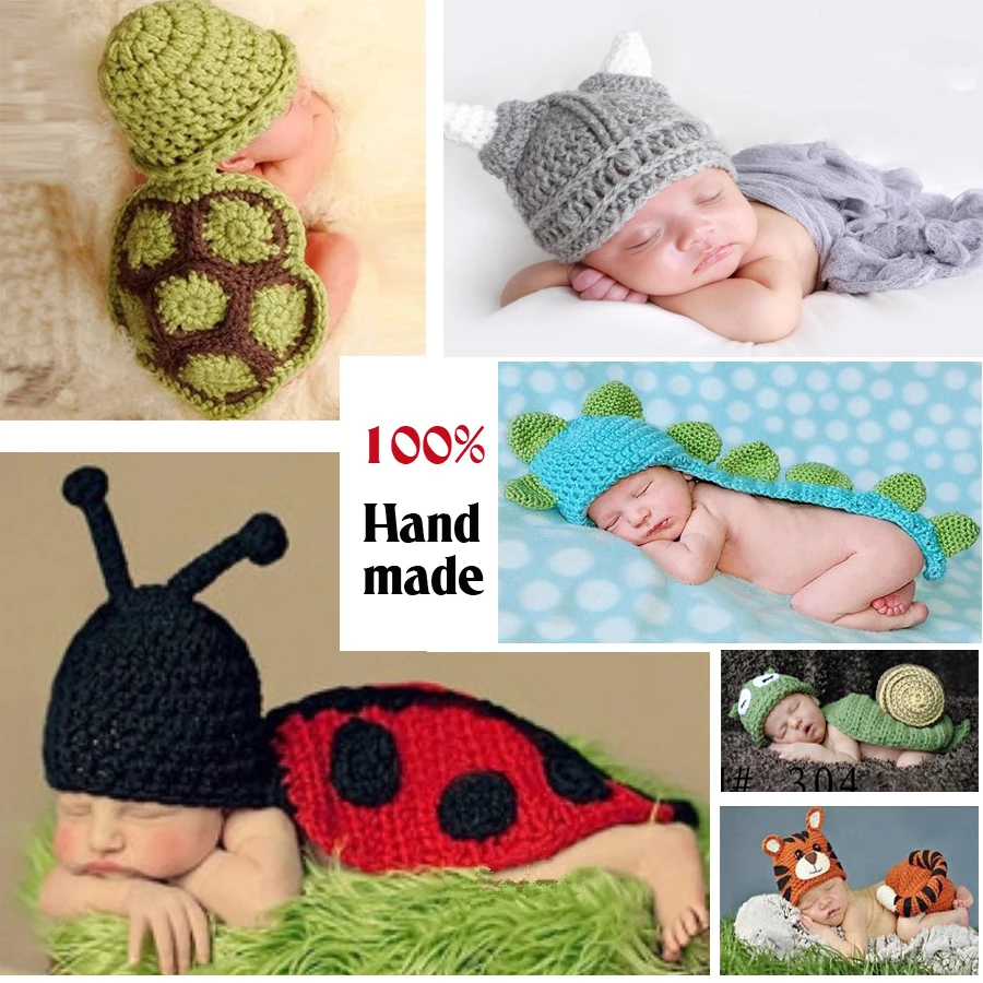 Cute-Soft-Newborn-Baby-Photography-Props-Baby-Hat-Baby-Cap-Baby-Girl-Boy-Clothes-Newborn-Crochet (1)
