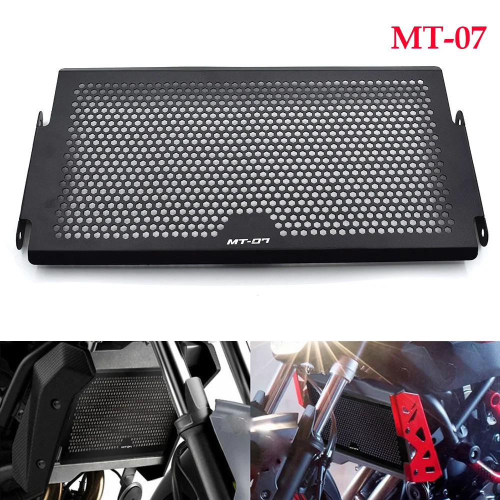 Защитный чехол для радиатора Yamaha Mt07 Tracer Mt 07 FZ07 FZ MT 2014 2018 XSR700|Накладки и