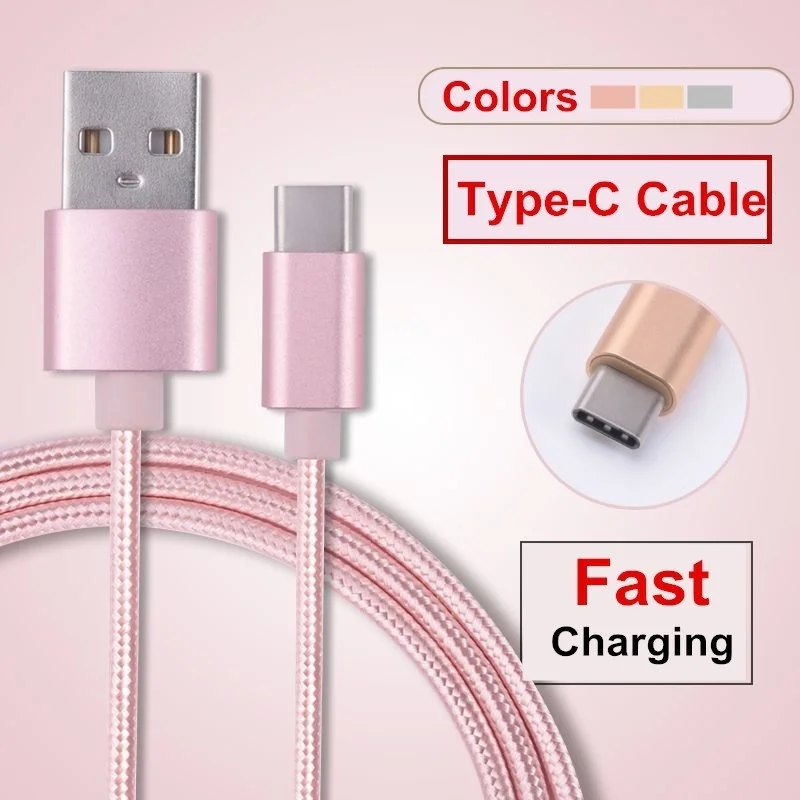 

USB Type C Data Sync & Fast Charge Cable for Lenovo Zuk Z1, Zuk Z2, Zuk Z2 PRo Type C USB Cable for Gigaset ME pro/pure Mi Pad 2