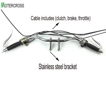 

CJK750 CJ750 Motorcycle Handlebar Assembly Handle bar Bracket Grip Lever Cable Ural R1 R71 M72 KC750 CJK750 Parts