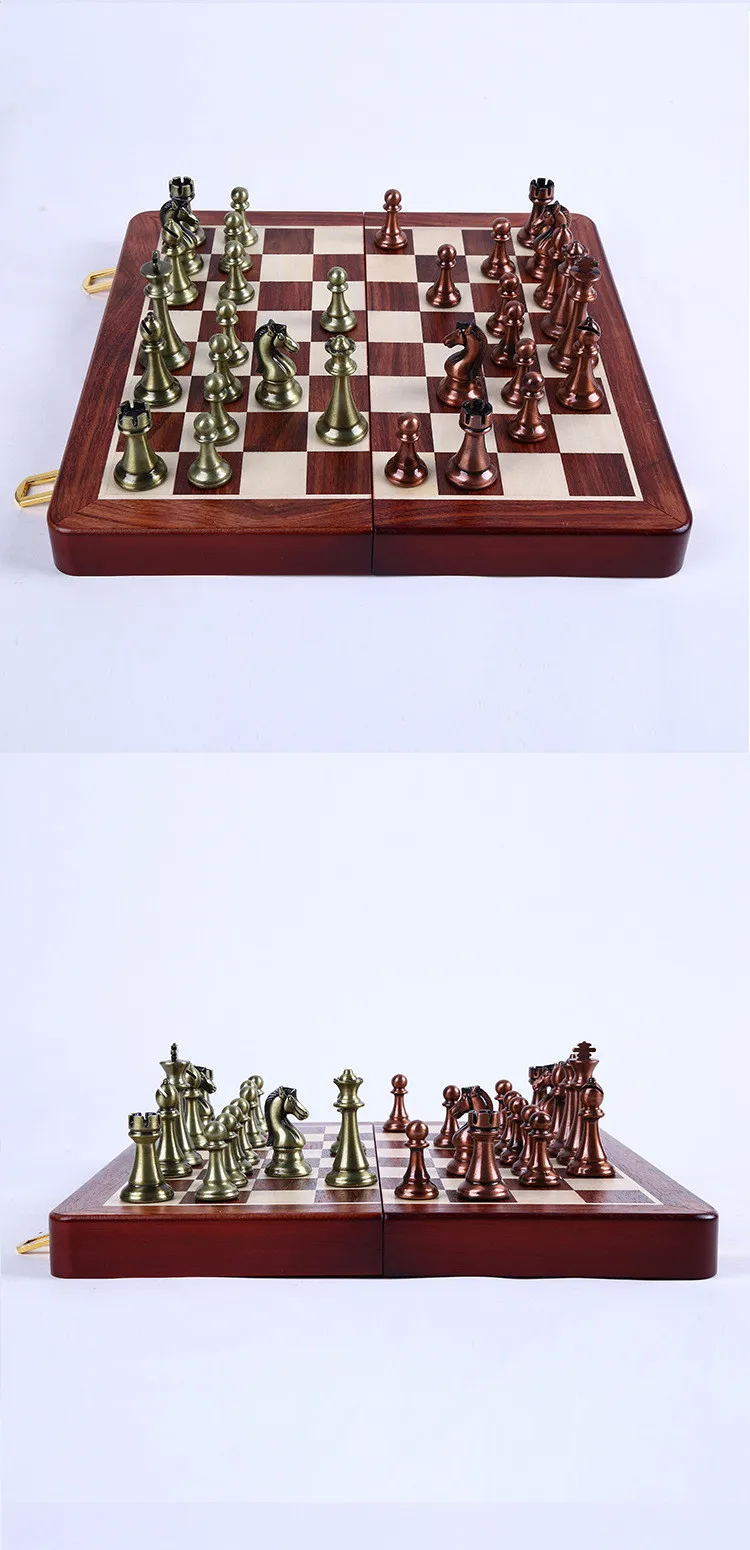 Jeu D'échecs En Bois classiques de haute qualité