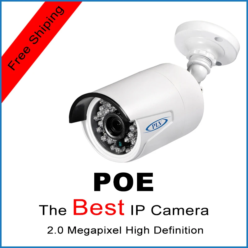 1/2.7 OV CMOS Image Sensor Full HD IP Camera 2mp PoE IP66 IR Bullet IP Camera Outdoor Indoor IR Cut 3mp Lens ONVIF Waterproof