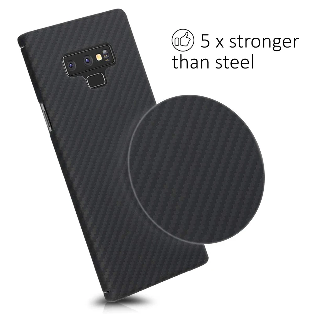 Ультратонкий чехол из арамидного волокна для samsung Galaxy Note 9, чехол, роскошный чехол, 3 K, чехол из углеродного волокна для samsung S8 S8 Plus, чехол