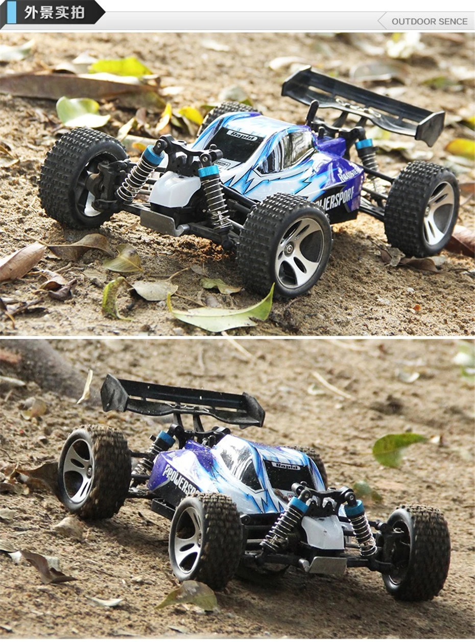 Wltoys A959 RC 1:18 Масштаб RC автомобиль 4WD 45км/ч внедорожные высокое Скорость р/у автомобиль для дрифта радио Управление рок-кроулинга, Управление автомобиля