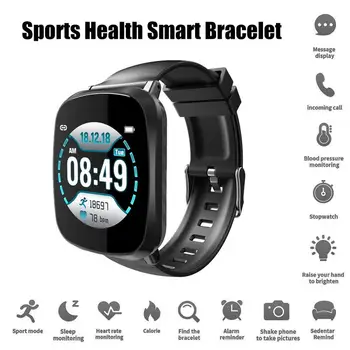 

A8 Color Screen Smart Bracelet Fitness Tracker Multifunctional Heart Rate Blood Pressure Monitoring Pedometer Smart Wristband