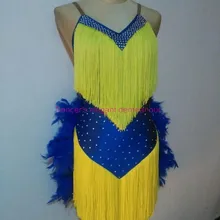 Новинка, костюмы для латинских танцев, сексуальные стразами рукава для латино-американских танцев, платья для женщин конкурс латиноамериканских танцев платья S-4XL 014