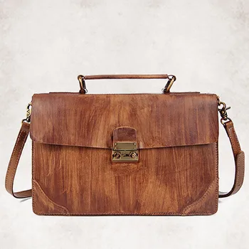 

New Arrival Genuine Leather Women Handbag First Layer Cowhide Ladies Office Tote Crossbody Shoulder Bag Female Messener Bags