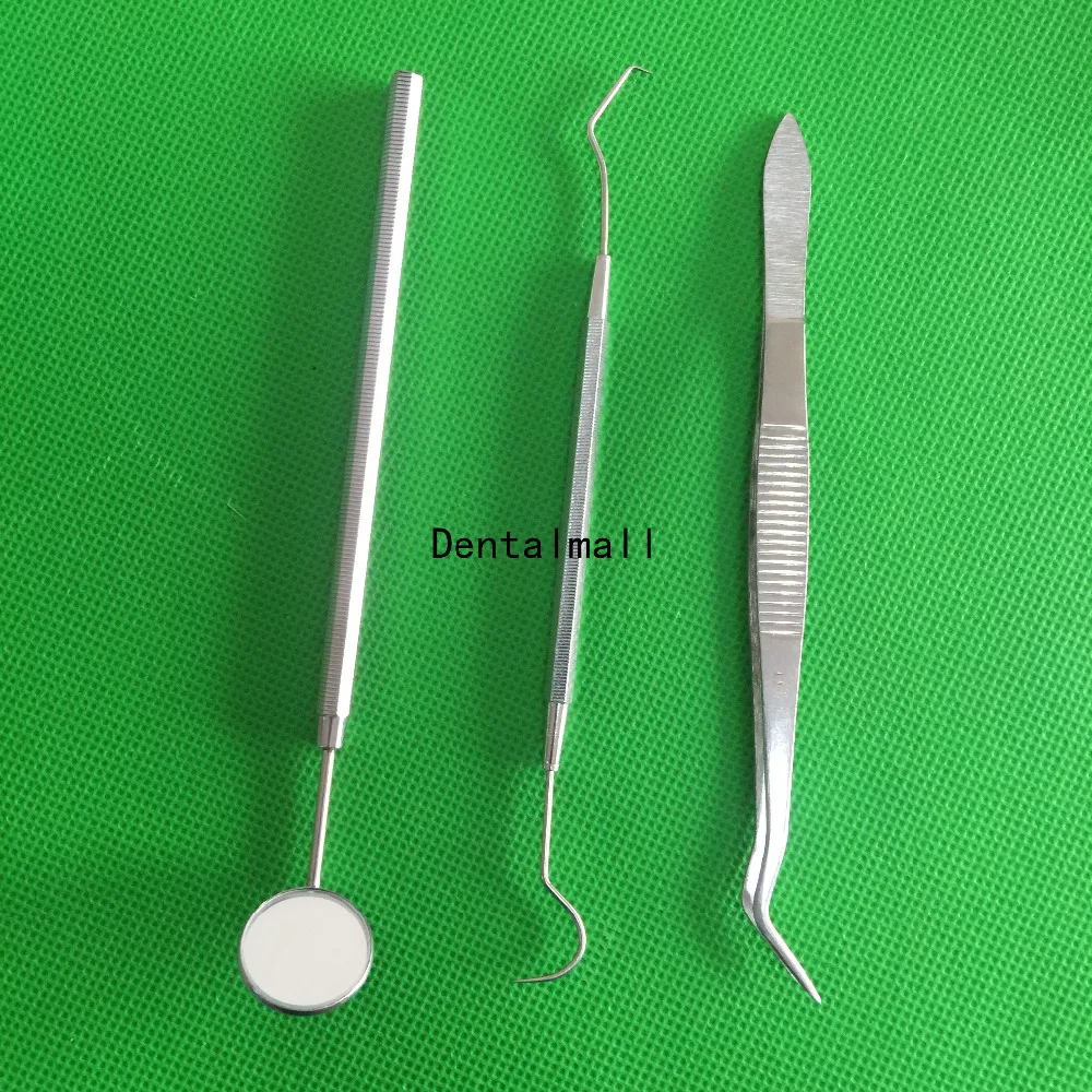 10 Sets Instruments Basic Dental Set Mirror Explorer College Pliers ys 
