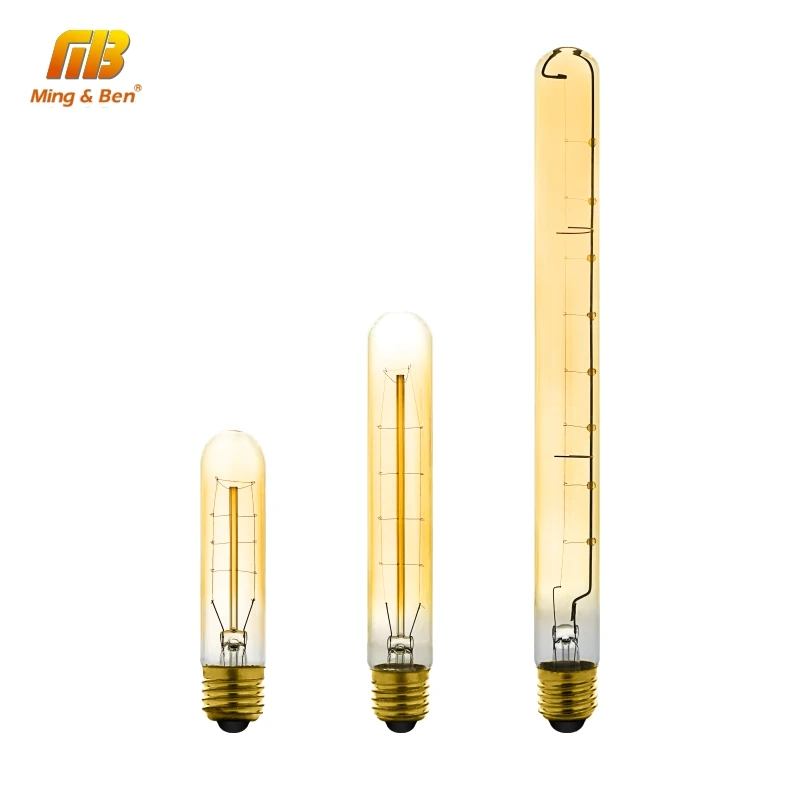 

T300 T185 T10 Vintage Edison Bulbs AC 220V E27 Incandescent Lamp 40W Filament Antique Retro Edison Light For Cafe Bar Decoration