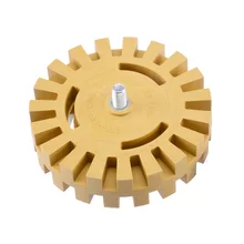 Hot Sale Decal Removal Eraser Wheel w/ Power Drill Arbor Adapter 4
