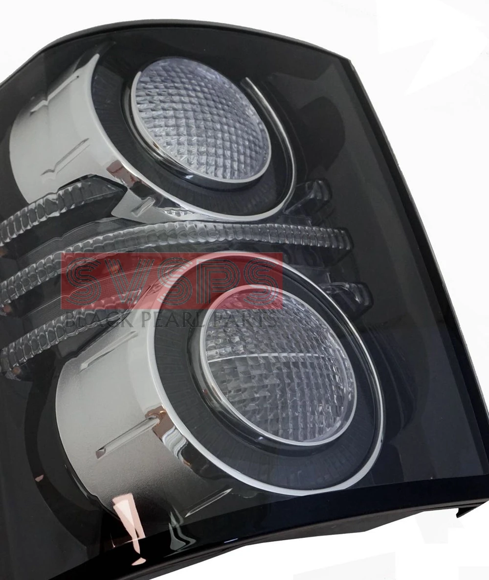 Тюнинг черный дым версия суперзаряженный стиль светодиодный фонарь для Range Rover для Land Rover Vogue 2010-2013 год