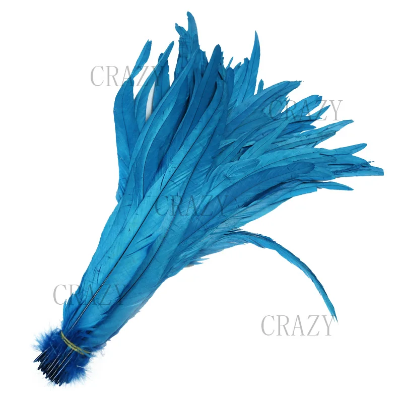 ZPDECOR красивые 35 40 см 14 16 дюймов Петушиный Хвост перья рукоделие свадебные