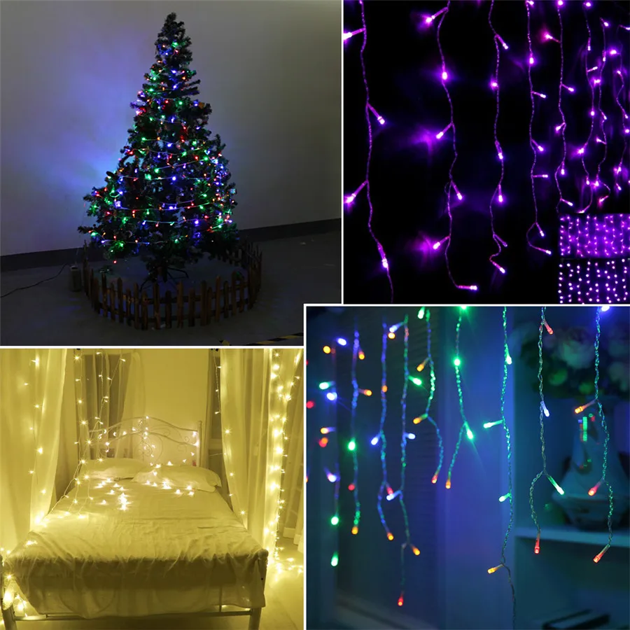 Coversage 10 m 100 Led cadena Luces guirnalda árbol de Navidad Luz de hadas impermeable Home Garden Party decoración de vacaciones al aire libre Coversage 10 m 100 Led cadena Luces guirnalda árbol de Navidad Luz de hadas impermeable Home Garden Party decoración de vacaciones al aire libre
