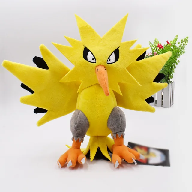 zapdos stuffed animal