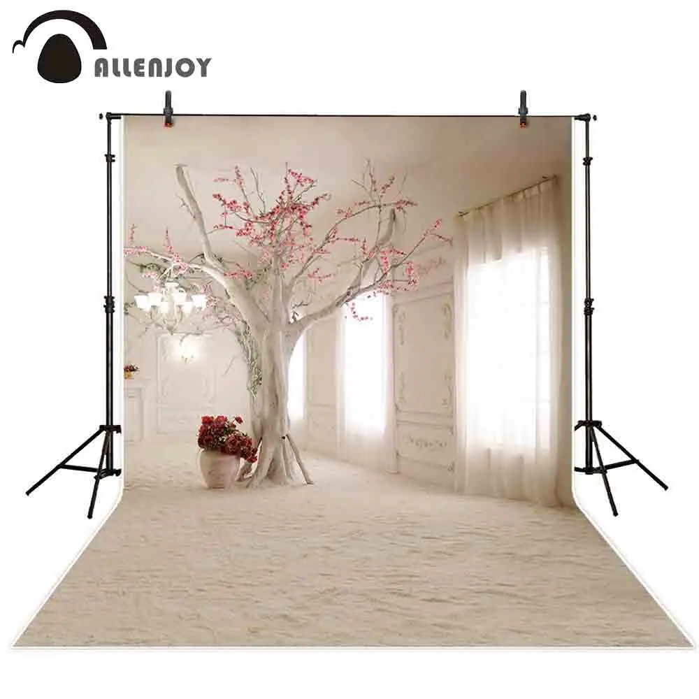 Allenjoy фон для фотосъемки с розовым цветком свадебных торжеств чистый ковер на