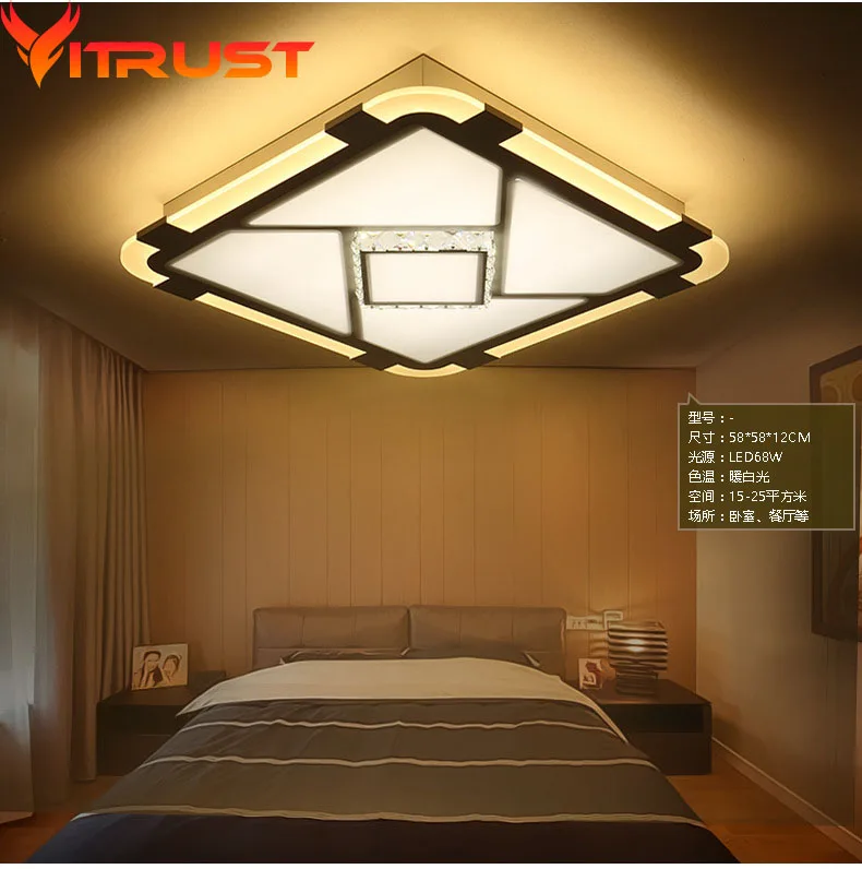 

Nordic ceiling light decorative light fixtures led light ceiling mount chandelier with remote control lampara de techo colgante