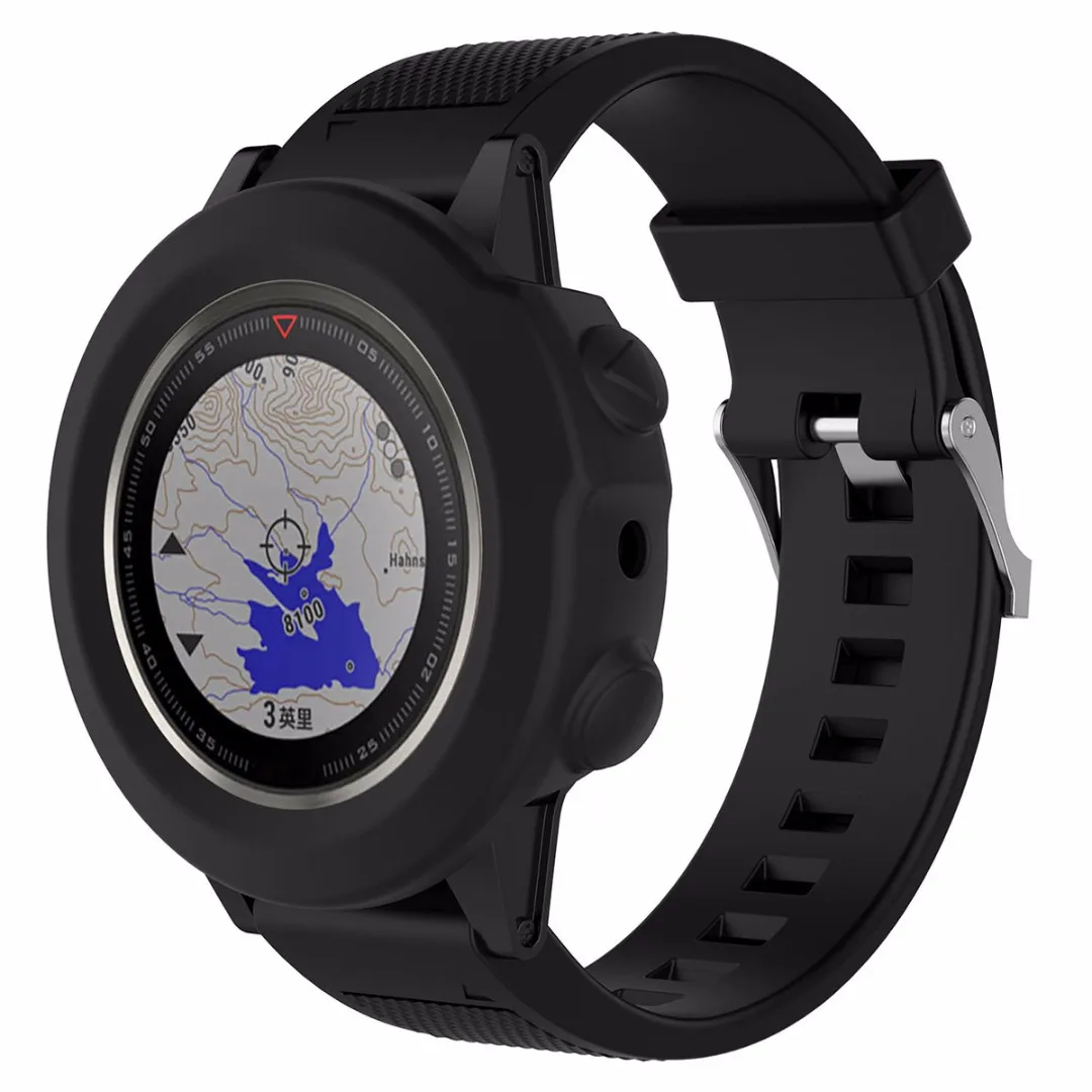 Colorful Silicone Wristband Bracelet Protector Band Cover Case Skin Protector For Garmin Fenix 5X GPS Watch
