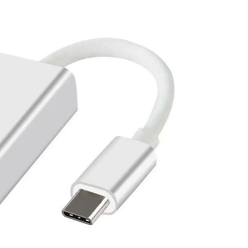 Конвертер Thunderbolt 3 USB-C-Displayport 4 k@ 60Hz стандартный адаптер DP type-C