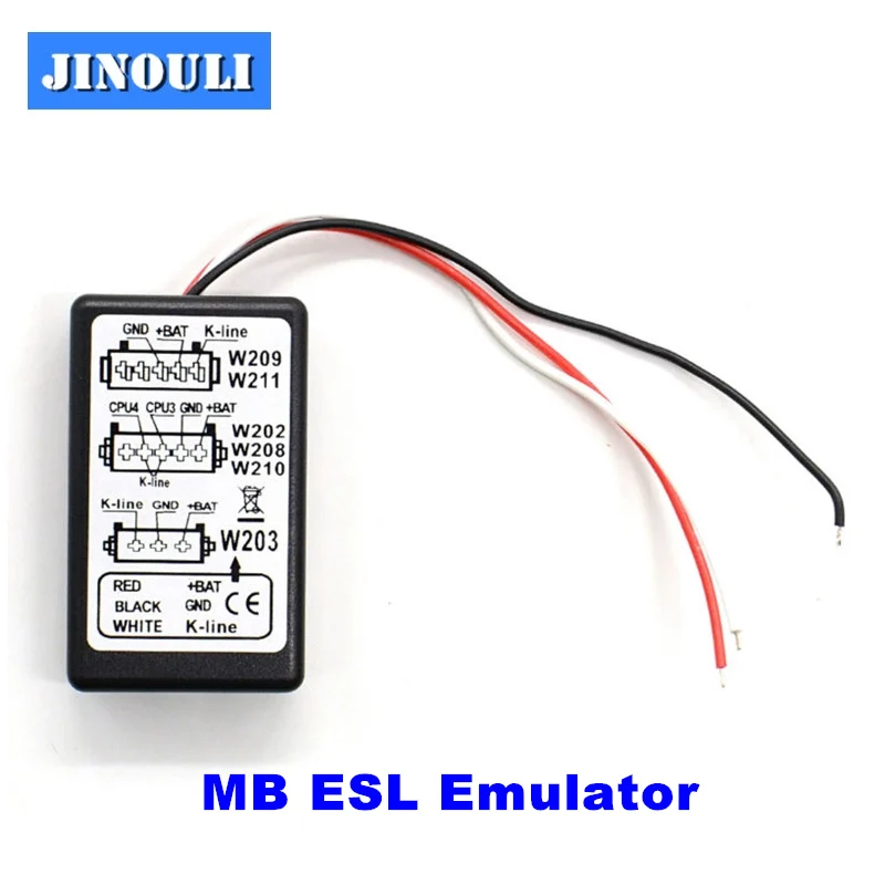 Эмулятор JINOULI MB ESL для W202 W208 W210 W203 W211 W639 эмулятор эмулятора benz esl с быстрой