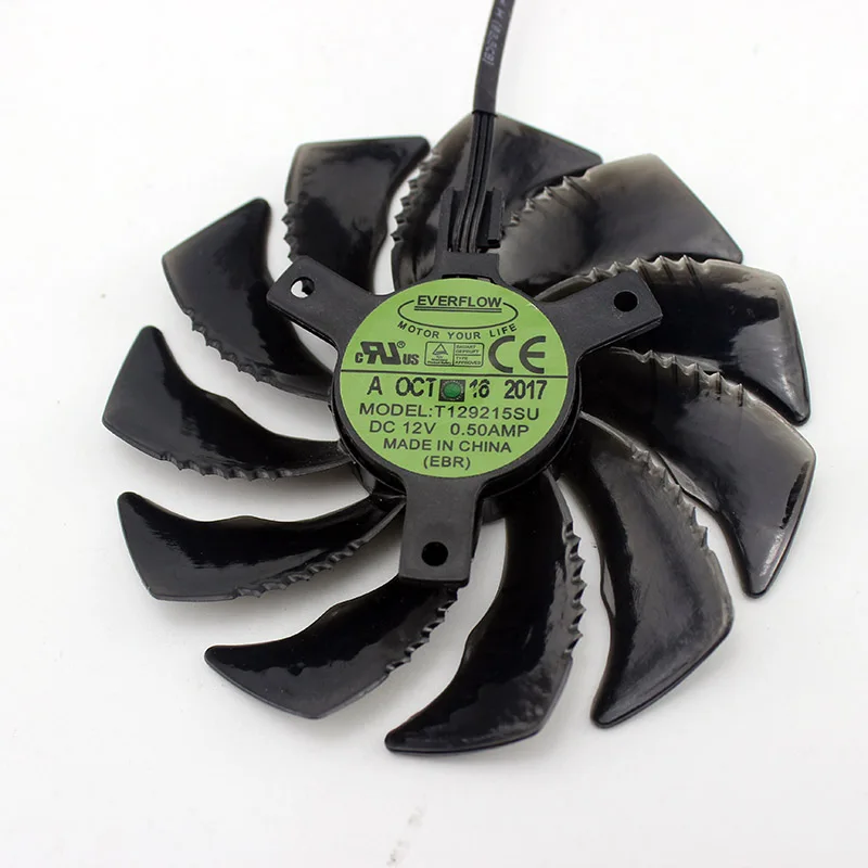

T129215SU New Original for Gigabyte GV-N950OC-2GD GTX950-2GD GTX1050 D5 2G Graphics Video Card Cooling Fan DC12V 0.50A