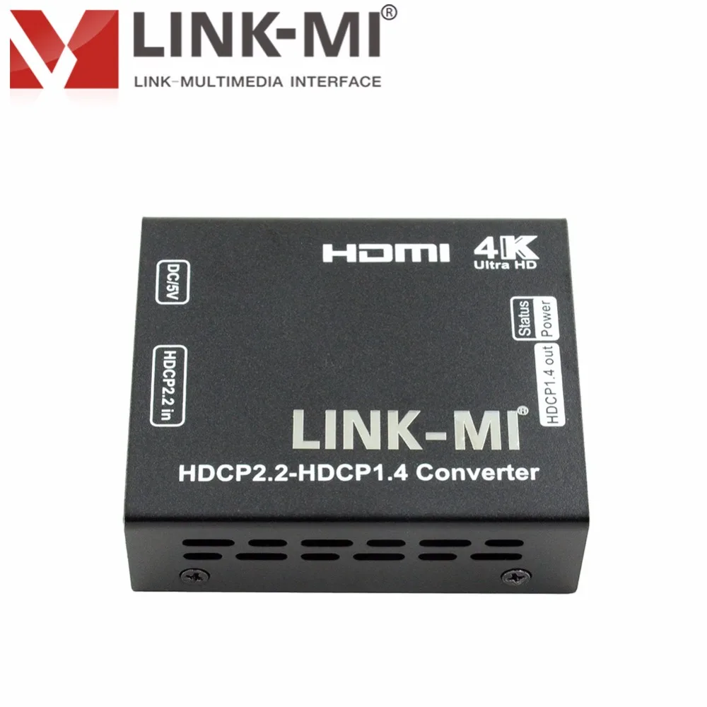 LINK-MI LM-HDCP01 YUV 4: 2: 0 UHD 4Kx2K HDMI vstup HDMI výstup HDCP 2.2 až HDCP 1.4 Video formát videa až 1080p / 4K / 3D video