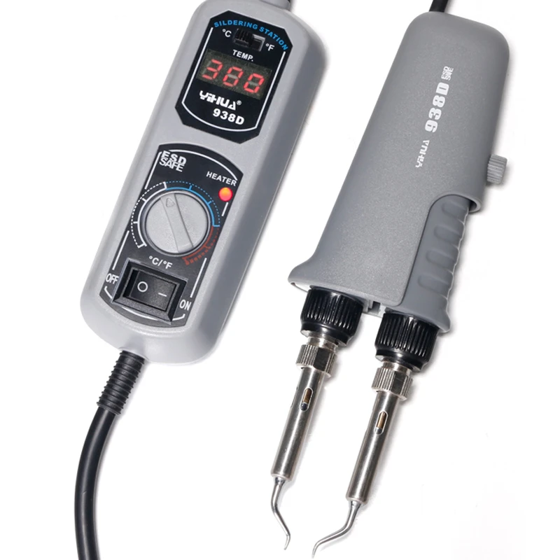 YIHUA Portable Hot Tweezers Mini Soldering Station 938D for BGA SMD Repairing US