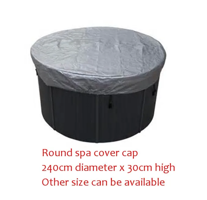 240cm diameter x 30cm high ROUND spa hot tub cover cap bag Other Size can be available | Обустройство дома