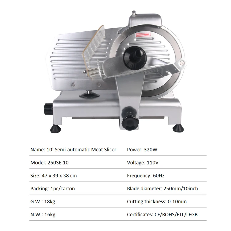 Коммерческий мясные Слайсеры бытовой Электрический Мясник sliceable свинины замороженное мясо резак срез резки 110 В