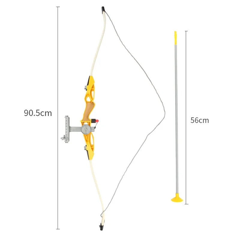 1:1.8 Hunting Shooting Safety Suction Cup Simulation Bow And Arrow Set Special Composite Material Toy Swords Aged 7-14 Years