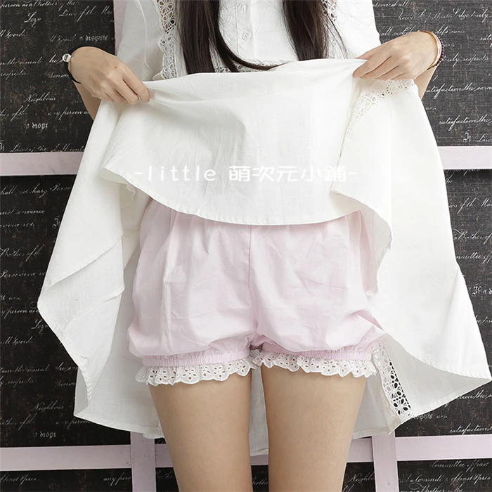 

LOLITA Safety Short Pants Shorts underwear Leggings cospaly accessories Knickers pumpkin pants free shipping cotton lance
