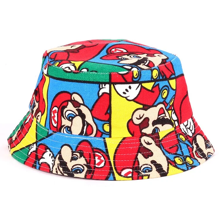 Милая Стильная летняя детская шляпа для маленьких девочек и мальчиков, Детские аксессуары, летние туристические шляпы для детей 2-6 лет - Цвет: baby cap 15