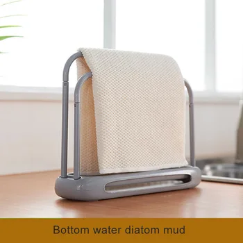 

Kitchen Sink Shelf Drain Rag Rack Soap Sponge Drain Storage Rack Kitchen Clean Sort Out Accessories Does Not Drip Dropshipping