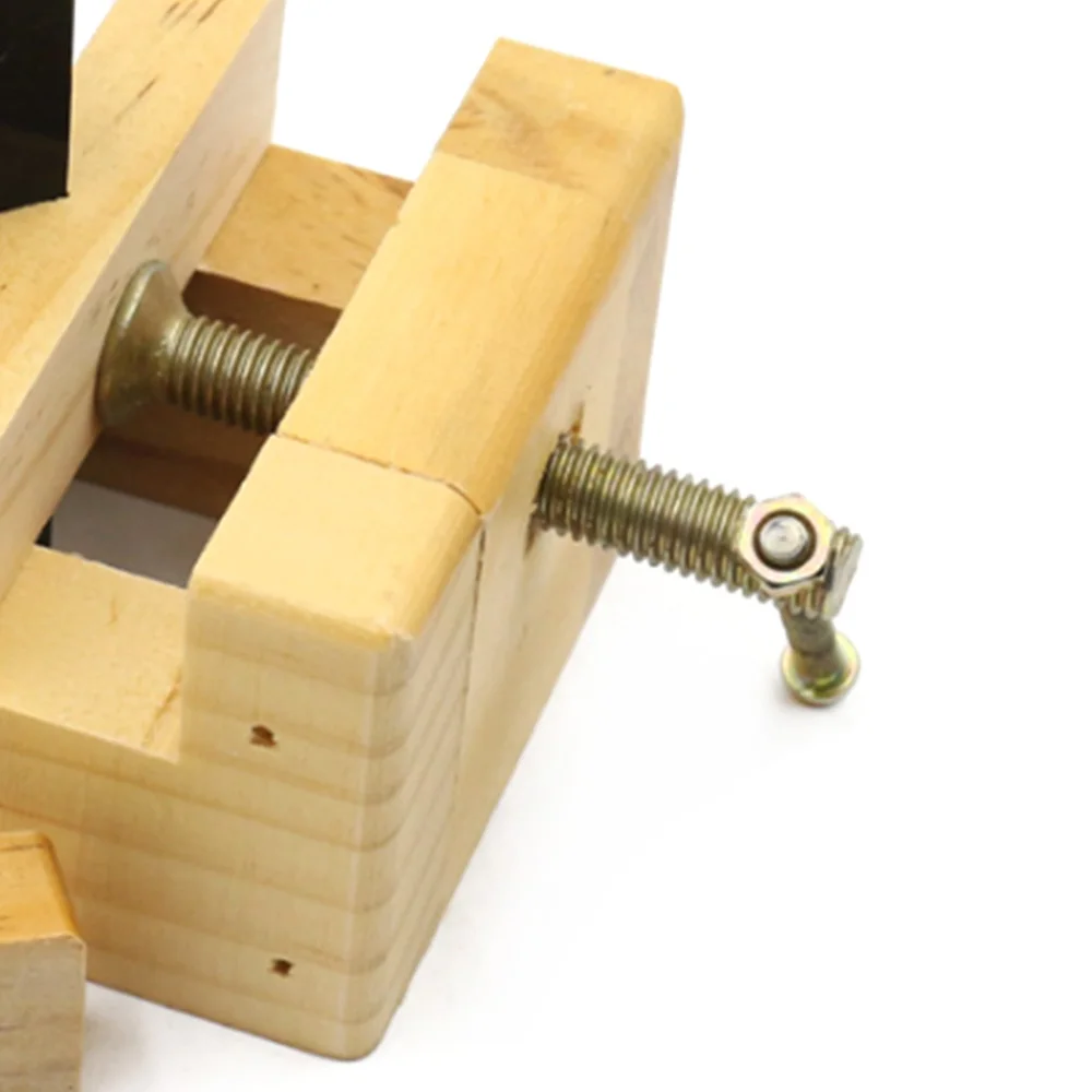 Мини твердой древесины печать кровать тиски зажимное устройство для стола скамейка ручные инструменты для работы по дереву резьба гравировка DIY инструмент для деревообработки